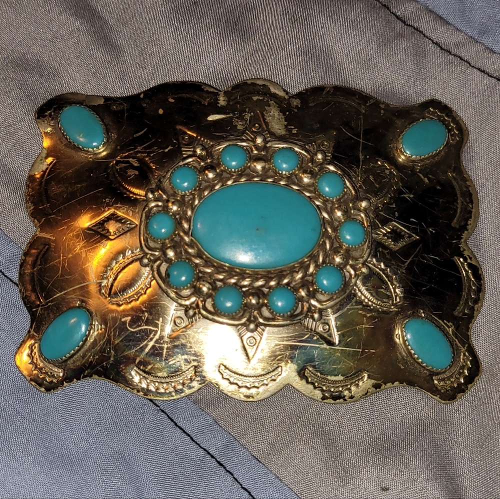Turquoise buckle